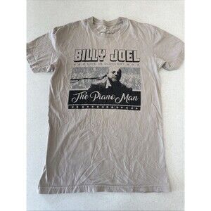 Cream Billy Joel The Piano Man Live In Concert 2017 Ladies T-shirt Small